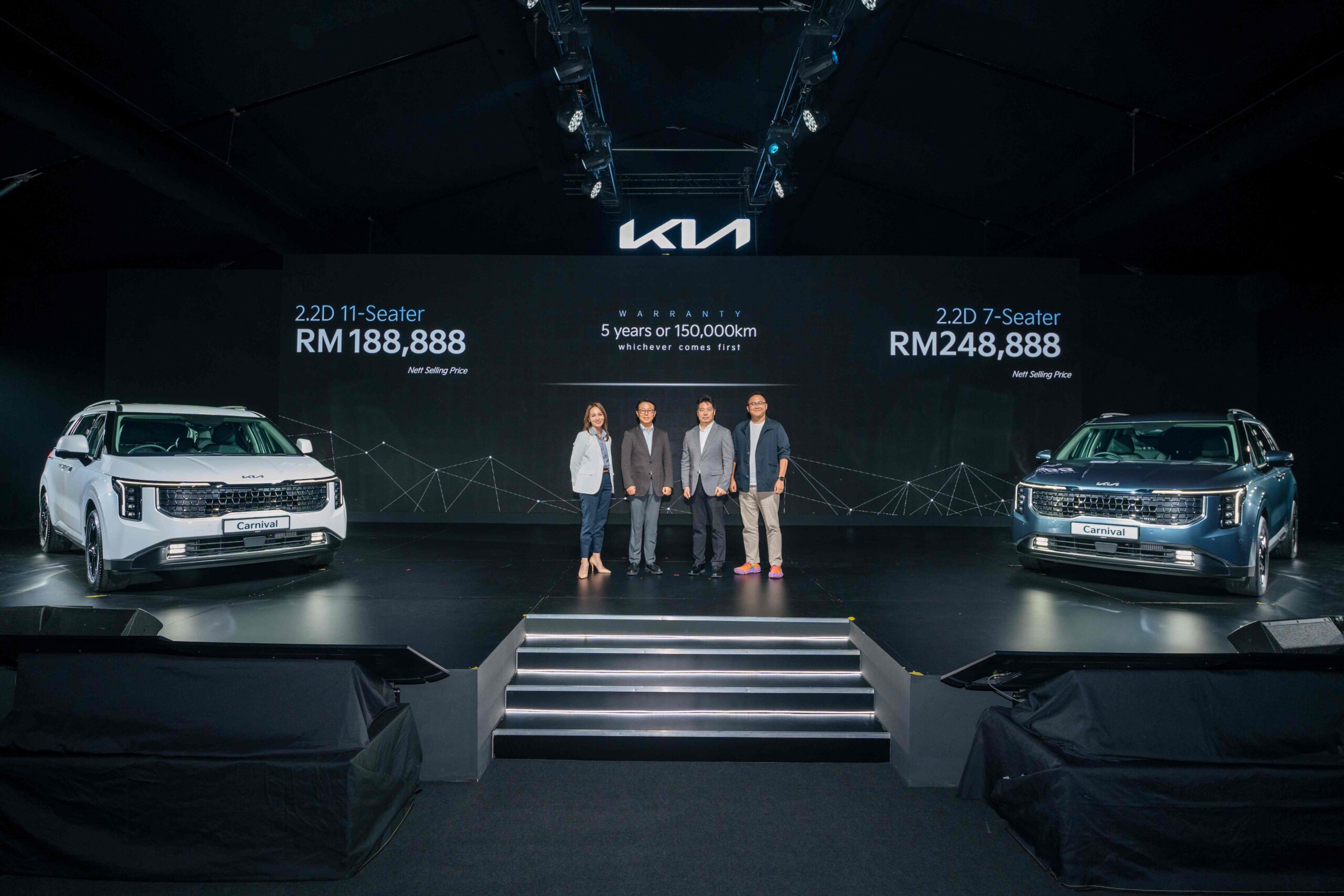 The New Kia Carnival Redefined Large MPV Appeal with Restyled Boldness ...