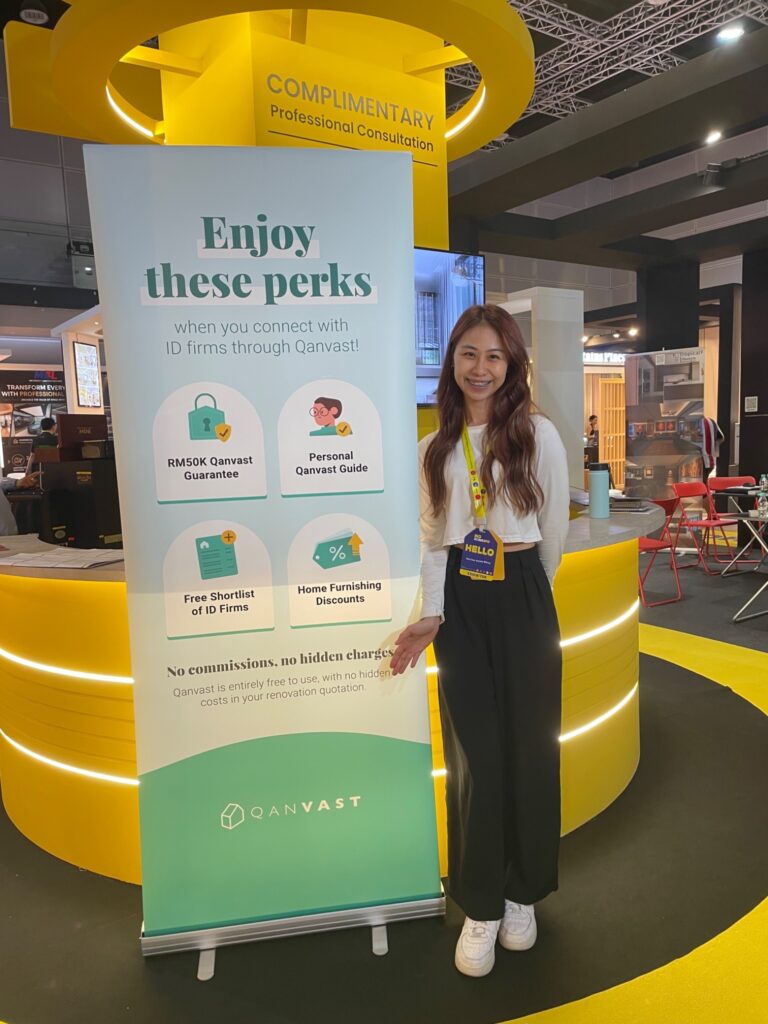 Qanvast Malaysia SME interview at HOMEs Homes Living Exhibition