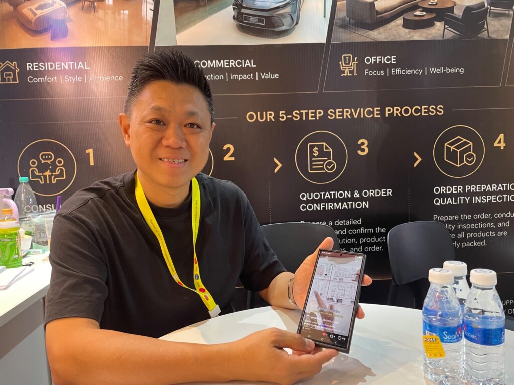 MrBright Lighting Malaysia SME interview at HOMEs Homes Living Exhibition