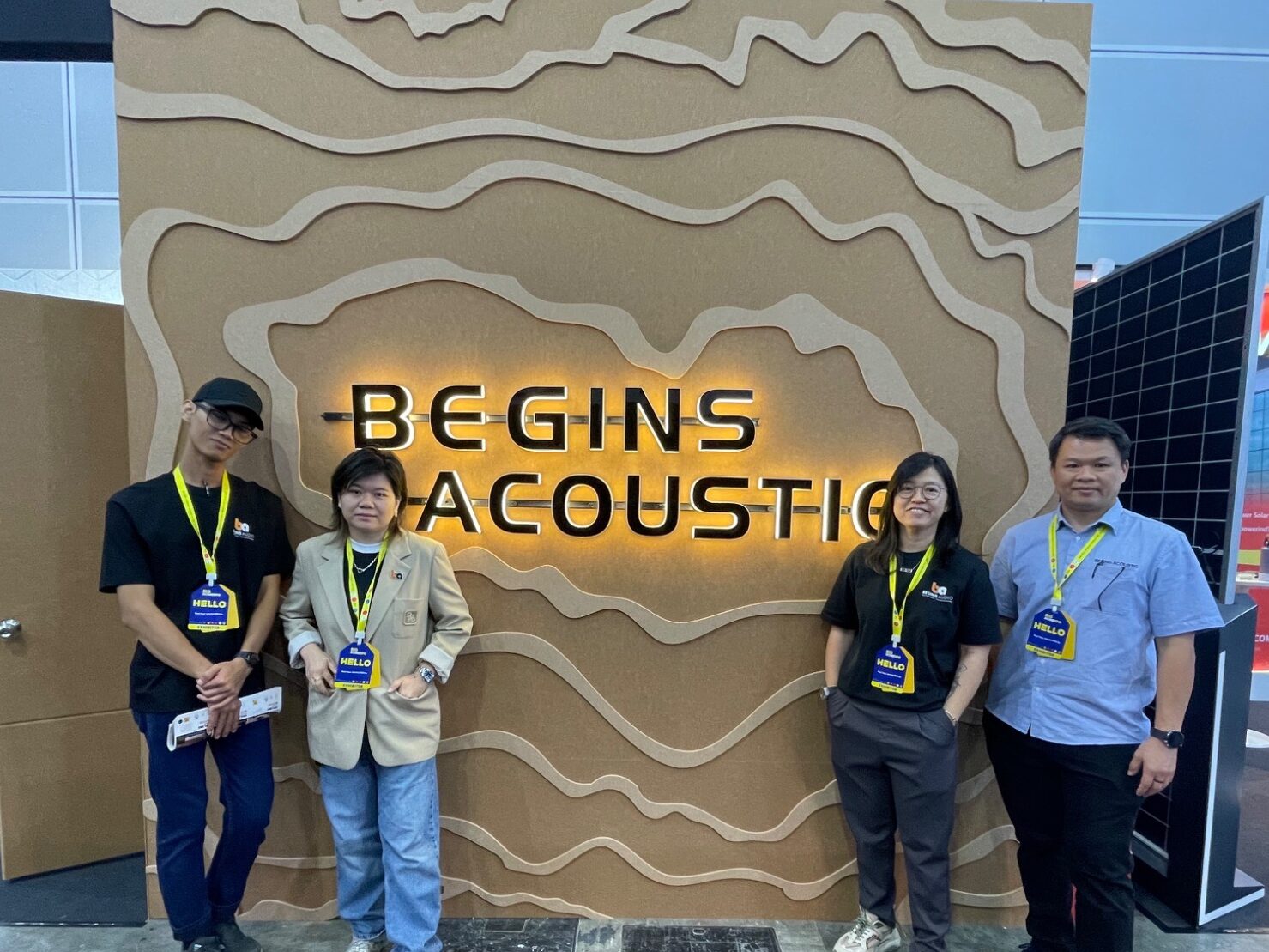 Begins Acoustic Malaysia SME interview at HOMEs Homes Living Exhibition